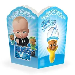 ظرف پاپ کرن تم تولد بچه رئیس