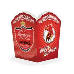 ظرف پاپ کرن تم تولد پرسپولیس