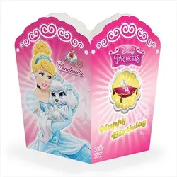 ظرف پاپ کرن تم تولد سیندرلا