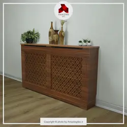 کاور رادیاتور | مدل مراکش | سایز بزرگ | گردویی | morocco