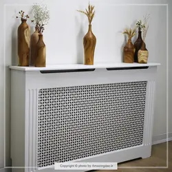 کاور شوفاژ ام دی اف | مدل کوپن هاگن | سایز متوسط | سفید