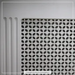 کاور شوفاژ ام دی اف | مدل کوپن هاگن | سایز متوسط | سفید