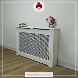 کاور شوفاژ ام دی اف | مدل کوپن هاگن | سایز متوسط | سفید