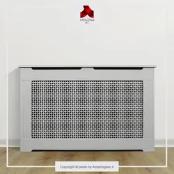 کاور شوفاژ ام دی اف | مدل کوپن هاگن | سایز متوسط | سفید