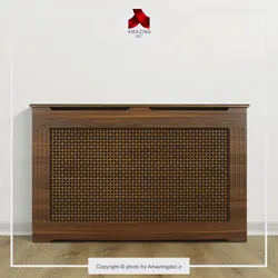 کاور شوفاژ ام دی اف | مدل کوپن هاگن | سایز متوسط | گردویی