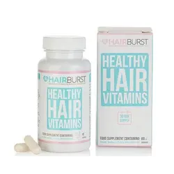 کپسول رشد مو هیربرست 60 عددی Hairburst  | گارانتی اصالت