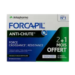کپسول فورکاپیل آرکوفارما Forcapil ضد ریزش مو 90 عددی | گارانتی اصالت