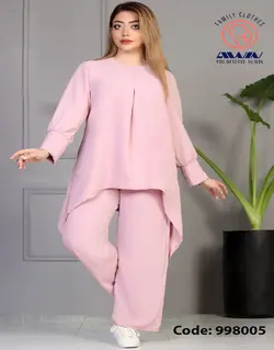 تونیک شلوار زنانه ابرو بادی پایین کلوش 998005 - awinland.com