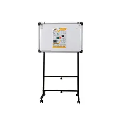 تخته وایت برد مغناطیسی با پایه سایز 90x60