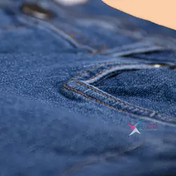 شلوار جین آبی لی سایز بزرگ مردانه ( 4202 )