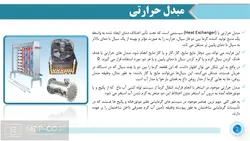 پاورپوینت مبدل های حرارتی – بر حسب عملکرد، جریان همسو و …