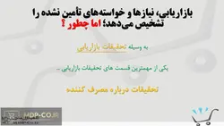 پاورپوینت تحقیقات درباره رفتار مصرف کننده – تحقیقات کمی و کیفی