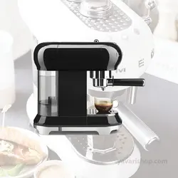 اسپرسوساز اسمگ رنگ مشکی مدل ECF01