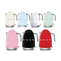 کتری برقی درجه دار اسمگ رنگ قرمز مدل KLF04