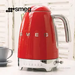 کتری برقی درجه دار اسمگ رنگ قرمز مدل KLF04