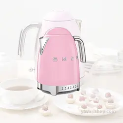 کتری برقی درجه دار اسمگ رنگ قرمز مدل KLF04