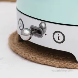 کتری برقی درجه دار اسمگ رنگ قرمز مدل KLF04