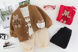 سه تیکه عروسکی تدی برجسته - MELMEL KIDS