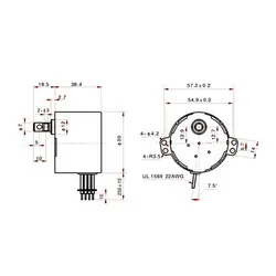 موتور گیربکس 50KTYZ - فروشگاه بهنام رباتیک
