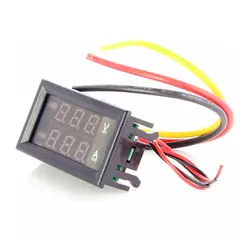 ماژول 10 آمپر ولت متر و آمپرمتر پنلی - فروشگاه بهنام رباتیک