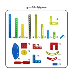 بسته 95 عددی سازه ربات - فروشگاه بهنام رباتیک