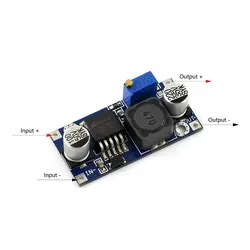 ماژول کاهنده ولتاژ LM2596 رنج 1.5 تا 30 ولت با قابلیت تنظیم جریان خروجی - فروشگاه بهنام رباتیک