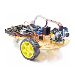 پک ربات هوشمند با برد آردوینو Arduino Uno و ماژول SRF04 - فروشگاه بهنام رباتیک
