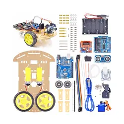 پک ربات هوشمند با برد آردوینو Arduino Uno و ماژول SRF04 - فروشگاه بهنام رباتیک