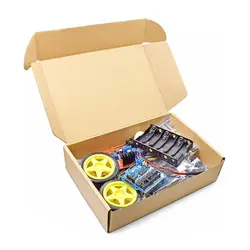 پک ربات هوشمند با برد آردوینو Arduino Uno و ماژول SRF04 - فروشگاه بهنام رباتیک