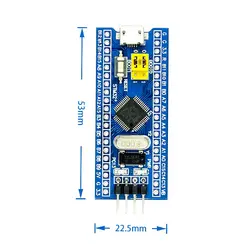 مینی هدر برد STM32F103C8T6 (بلوپیل) - فروشگاه بهنام رباتیک