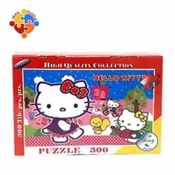پازل 300 تکه طرح هلو کیتی