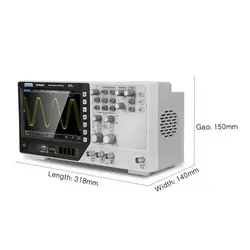 اسیلوسکوپ دیجیتالی 80 مگاهرتز 2 کانال حافظه دار هانتک مدل HANTEK DPO-6082B