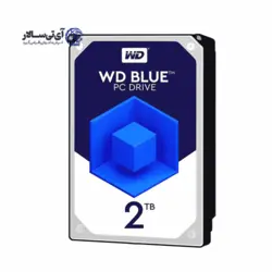 هارد اینترنال وسترن دیجیتال آبی 2 ترابایت مدل Blue WD20EZRZWestern Digital Blue WD20EZRZ Internal Hard Drive 2TB