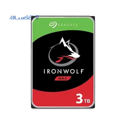 هارد اینترنال سیگیت ironwolf آیرون ولف 3 ترابایت ST3000VN007Seagate IronWolf ST3000VN007 Internal Hard Drive - 3TB