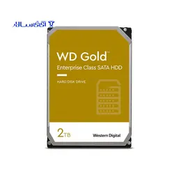 هارد دیسک سرور اینترنال وسترن دیجیتال 2 ترابایت گلد Gold Western Digital Gold ‎WD2005FBYZ 1TB Data Center Internal Hard Drive