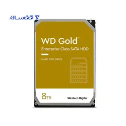 هارد دیسک سرور اینترنال وسترن دیجیتال 8 ترابایت گلد Gold Western Digital Gold ‎WD8004FRYZ 1TB Data Center Internal Hard Drive