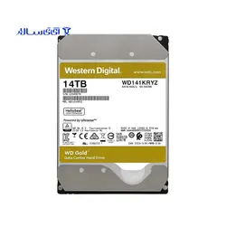 هارد دیسک سرور اینترنال وسترن دیجیتال 14 ترابایت گلد Gold Western Digital Gold ‎WD142KRYZ 1TB Data Center Internal Hard Drive