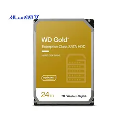 هارد دیسک سرور اینترنال وسترن دیجیتال 24 ترابایت گلد Gold Western Digital Gold ‎WD241KRYZ 1TB Data Center Internal Hard Drive