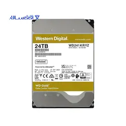 هارد دیسک سرور اینترنال وسترن دیجیتال 24 ترابایت گلد Gold Western Digital Gold ‎WD241KRYZ 1TB Data Center Internal Hard Drive