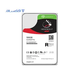 هارد اینترنال سیگیت ironwolf آیرون ولف 500 گیگابایت ST2000VN004Seagate IronWolf Internal Hard Drive - 500GB