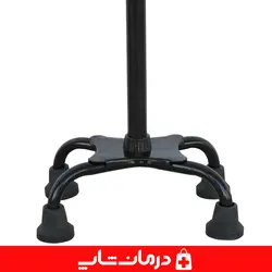 عصا چهار پایه بریو brio عصای ۴ پایه فلزی قابل تنظیم