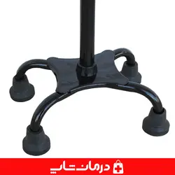 عصا چهار پایه بریو brio عصای ۴ پایه فلزی قابل تنظیم