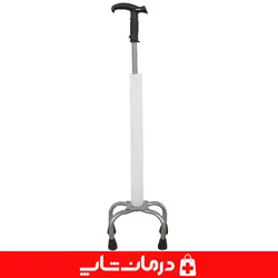 عصا 4 پایه فلزی عصای چهار پایه سالمندان