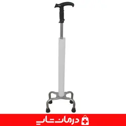 عصا 4 پایه فلزی عصای چهار پایه سالمندان