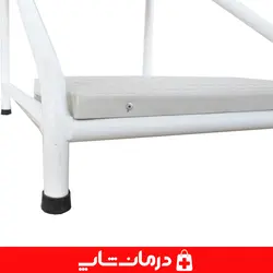 پله کنار تخت بیمار مدل 2 پله کنار تخت بیمارستانی زیرپایی فلزی