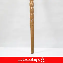 عصا چوبی کد ۱۰ چوب گردو عصا پیاده روی چوبی سالمندان
