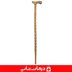 عصا چوبی کد ۱۰ چوب گردو عصا پیاده روی چوبی سالمندان