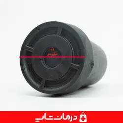 پاشنه عصا کد ۰۴ قطر داخلی 19 میلیمتر لاستیک ته عصا چوبی و فلزی