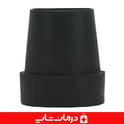 پاشنه عصا کد ۰۳ قطر داخلی ۲۰ میلیمتر لاستیک ته عصا چوبی و فلزی