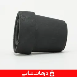 پاشنه عصا کد ۰۳ قطر داخلی ۲۰ میلیمتر لاستیک ته عصا چوبی و فلزی